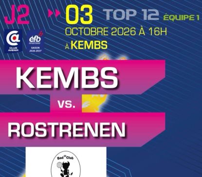 Match Top 12 badminton